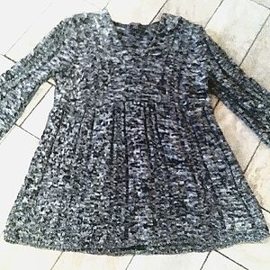 Apt. 9 black and gray sweater.